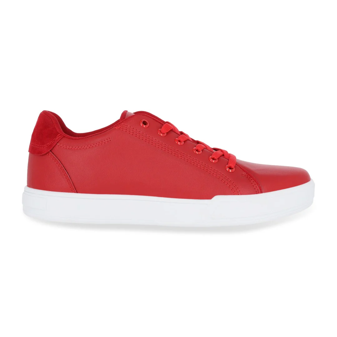 TENIS DE PISO CABALLERO ROJO SINTÉTICO 90485 - Image 4
