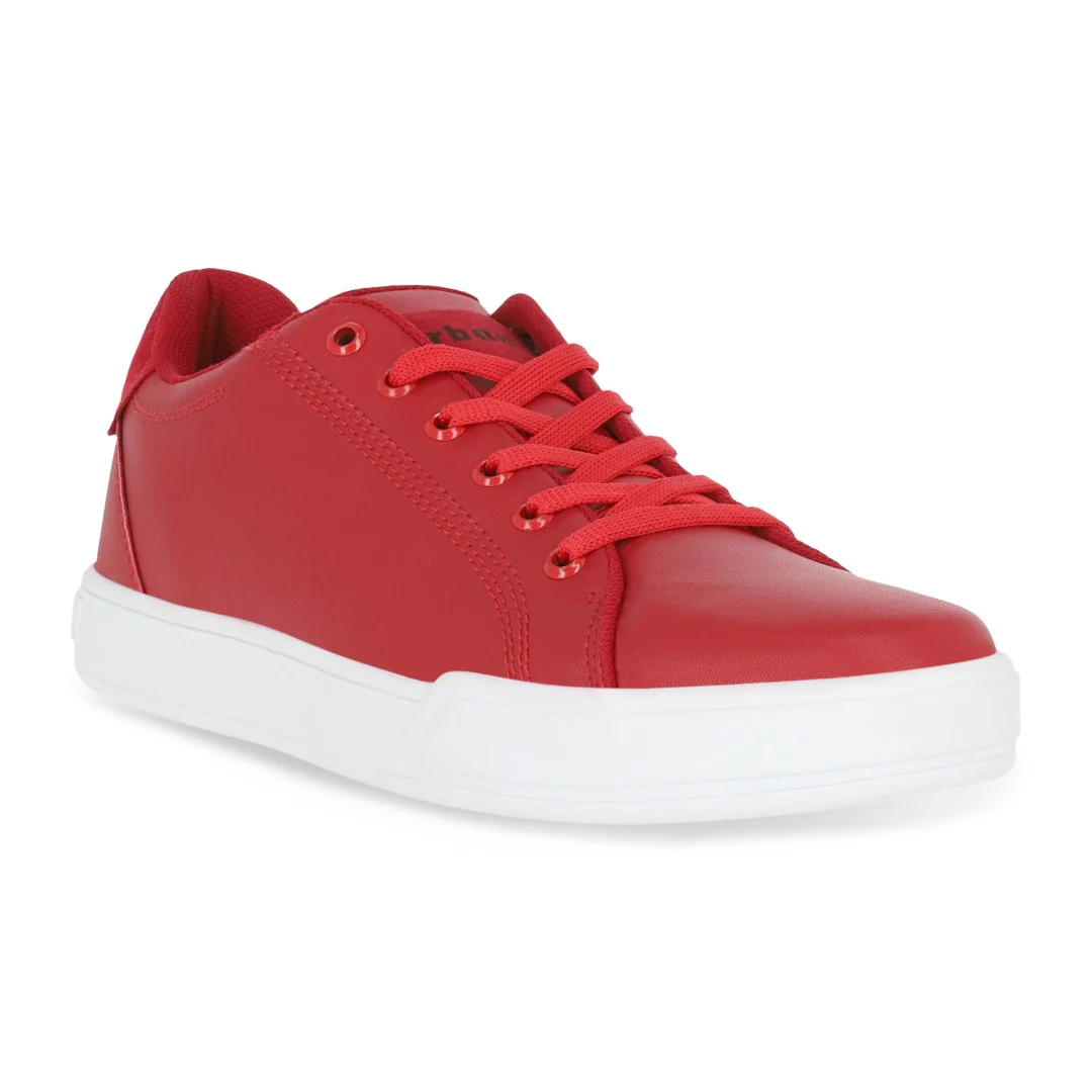 TENIS DE PISO CABALLERO ROJO SINTÉTICO 90485 - Image 5
