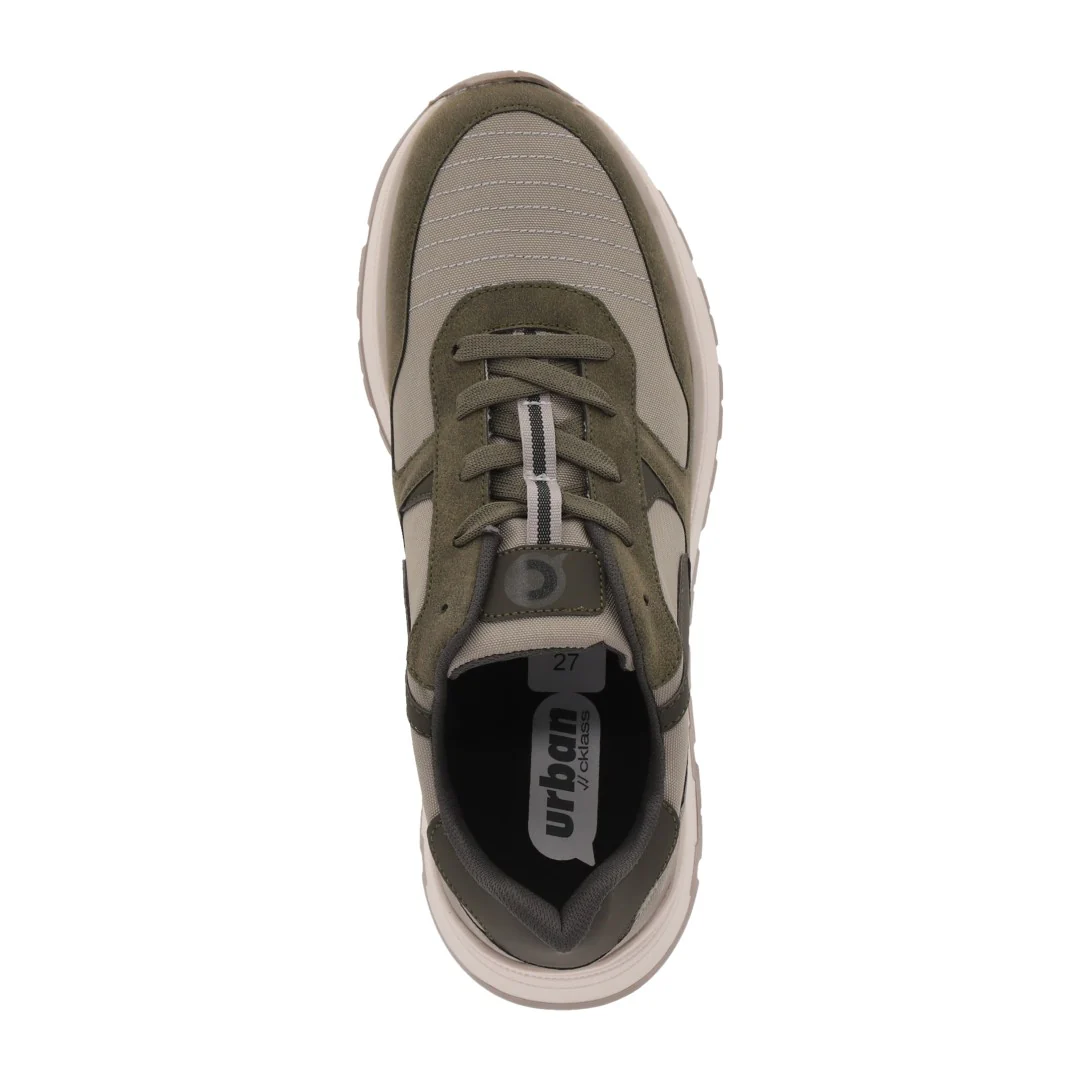 TENIS DE PISO CABALLERO VERDE SINTÉTICO 33824 - Image 4