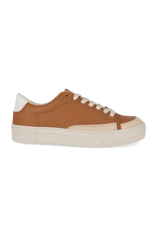 TENIS DE PISO CAFÉ Y BLANCO CON CINTAS DÚO PACK 319 / 46772 - Image 5