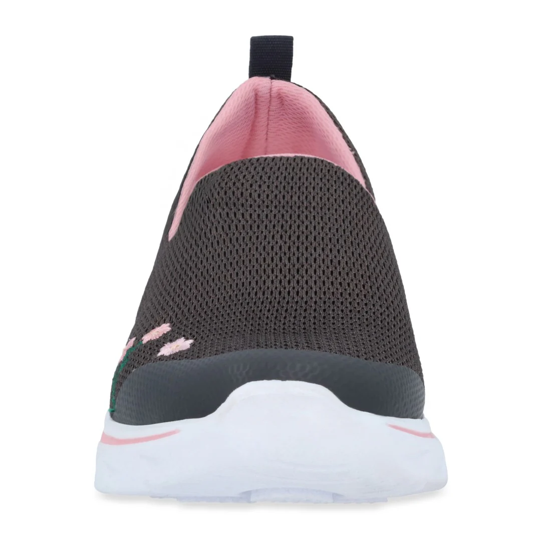 TENIS DE PISO GRIS CON BORDADO 32552 - Image 3