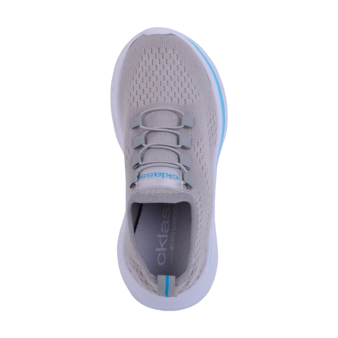 TENIS DE PISO GRIS ELÁSTICO 70986 - Image 5