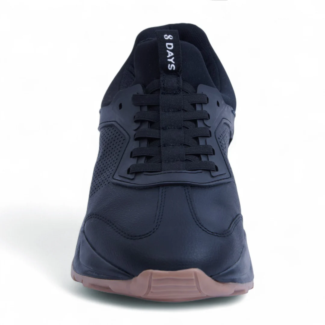 TENIS DE PISO NEGRO SINTÉTICO 00313 - Image 2