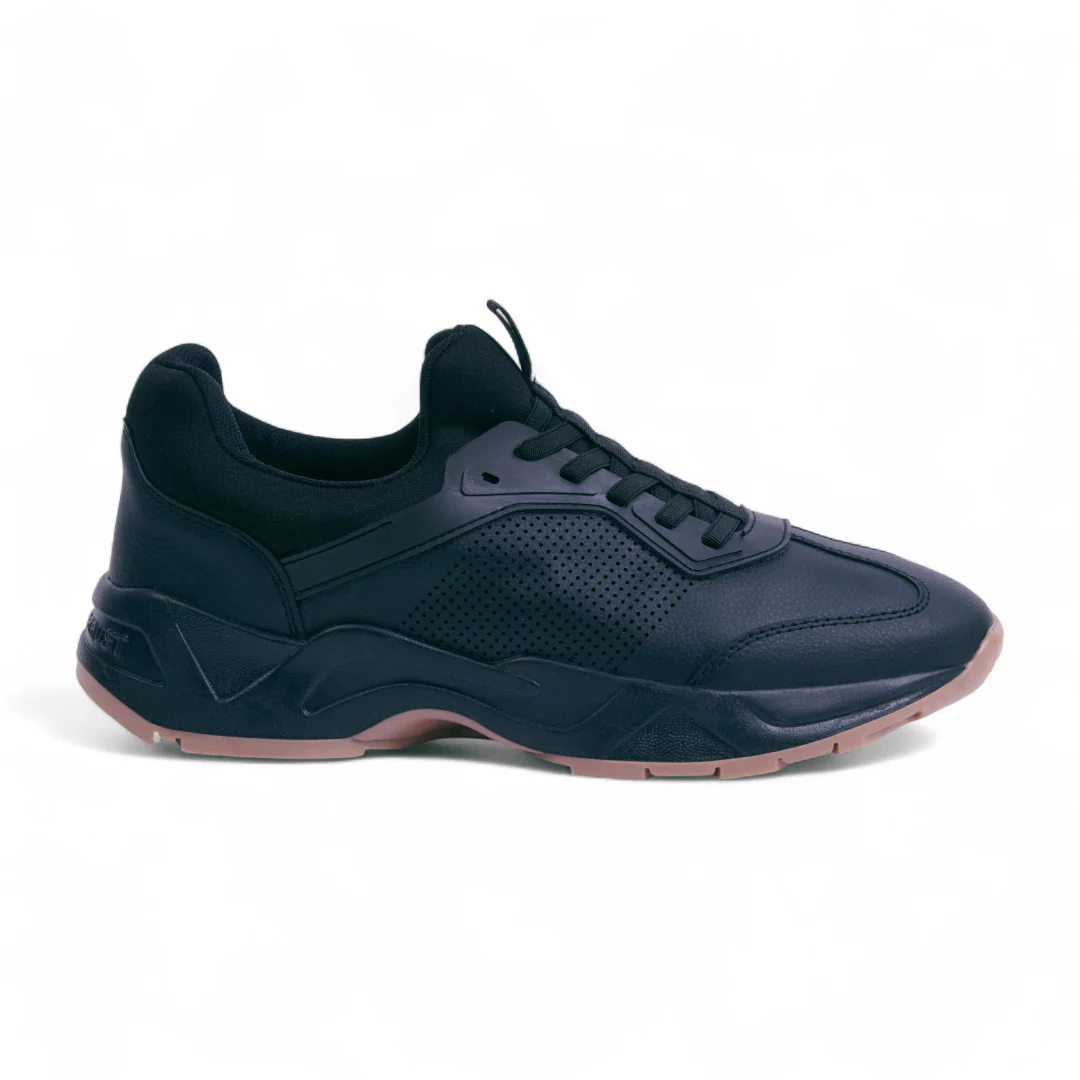 TENIS DE PISO NEGRO SINTÉTICO 00313 - Image 4
