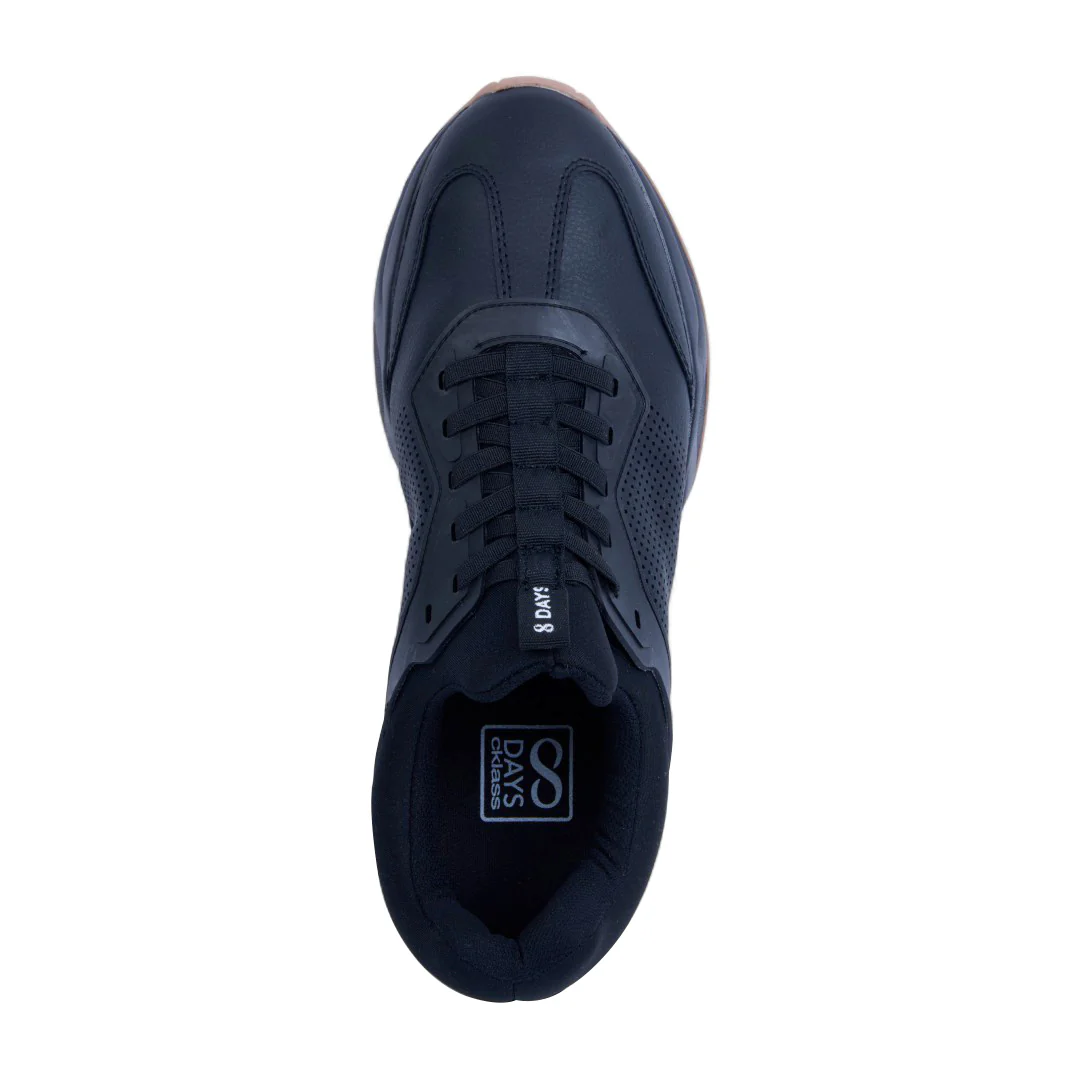 TENIS DE PISO NEGRO SINTÉTICO 00313 - Image 5