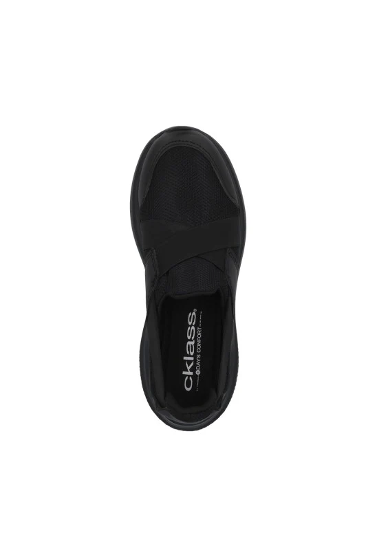 TENIS DE PISO NEGRO TEXTIL 32546 - Image 4