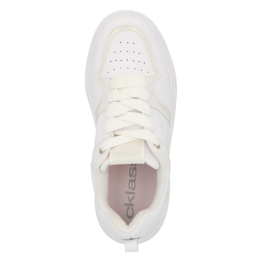 TENIS DE PLATAFORMA BLANCO AGUJETAS 50508 - Image 5