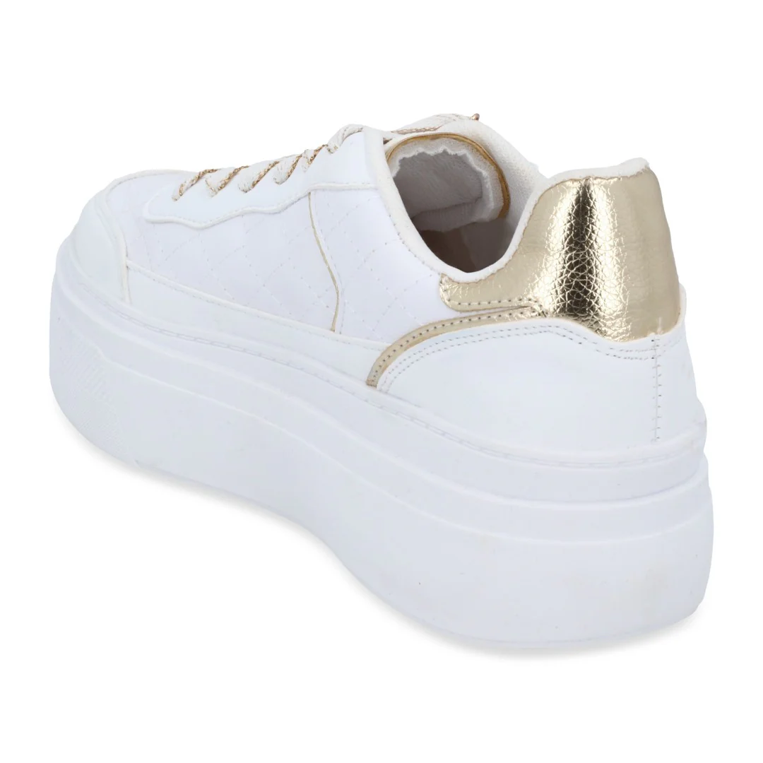 TENIS DE PLATAFORMA BLANCO MUJER 18701 - Image 3