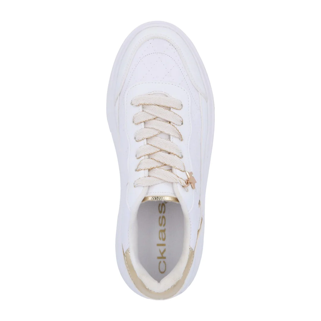TENIS DE PLATAFORMA BLANCO MUJER 18701 - Image 5