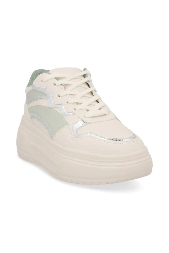 TENIS DE PLATAFORMA MULTICOLOR CON CINTAS 56216