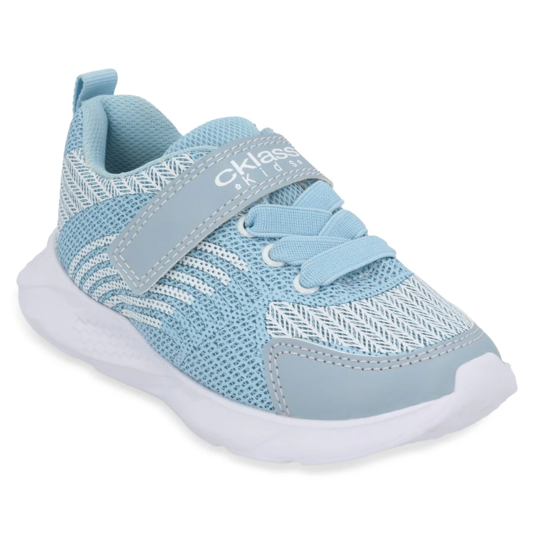 TENIS DEPORTIVO AZUL Y ROSA CON ADORNO DUO 703 - Image 2