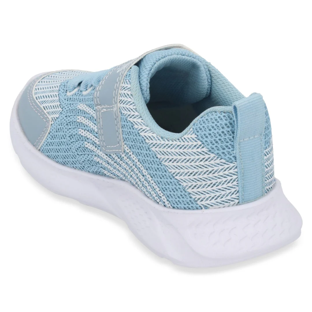 TENIS DEPORTIVO AZUL Y ROSA CON ADORNO DUO 703 - Image 4