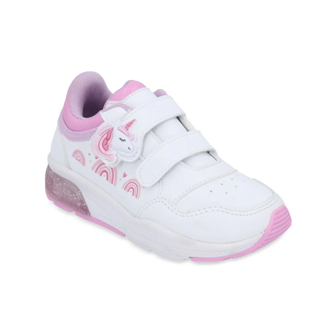 TENIS DEPORTIVO BLANCO CON ADORNO 70629