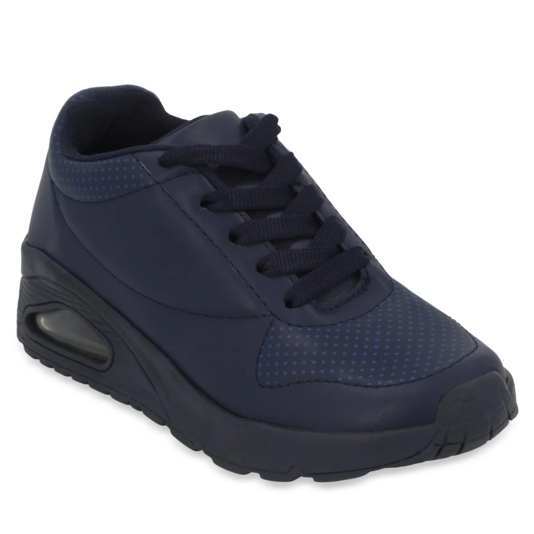 TENIS DEPORTIVO NEGRO CON ADORNO 35736