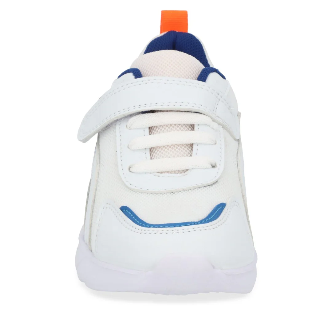 TENIS DEPORTIVO BLANCO Y MARINO CON ADORNO DUO 716 - Image 5