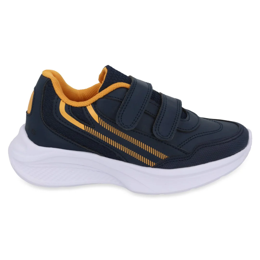 TENIS DEPORTIVO BLANCO Y MARINO CON ADORNO DUO 716 - Image 9