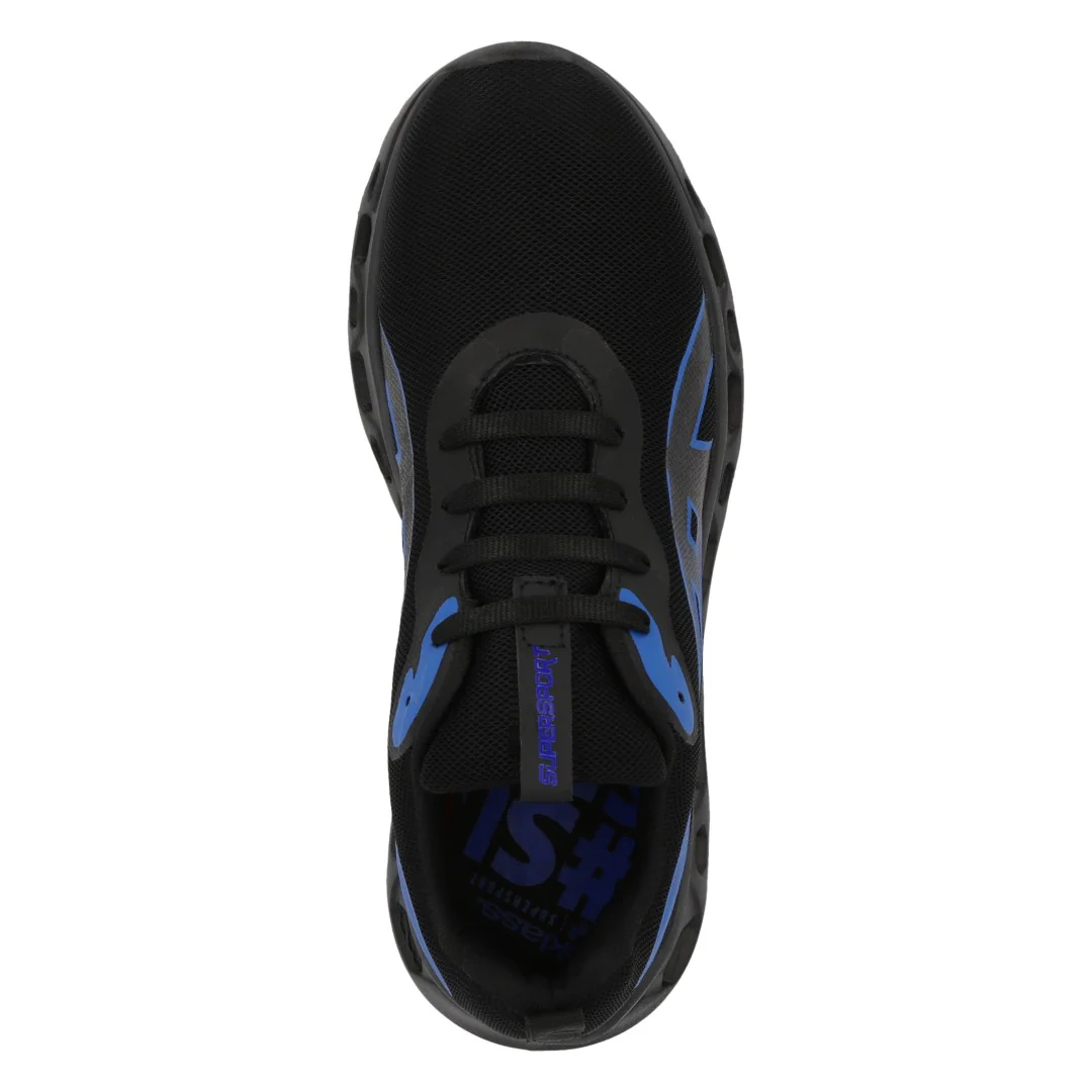 TENIS DEPORTIVO SUPER SPORT NARANJA, AZUL Y GRIS 60359 - Image 12