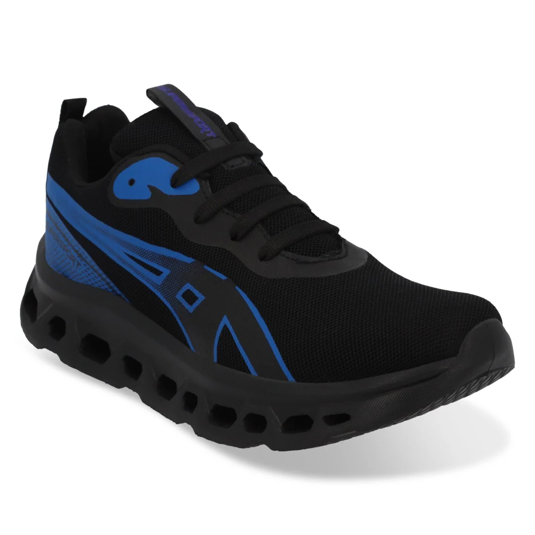 TENIS DEPORTIVO SUPER SPORT NARANJA, AZUL Y GRIS 60359 - Image 8