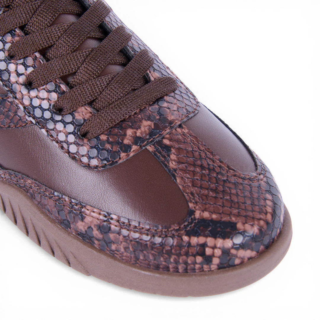 TENIS ESTAMPADO SERPIENTE CAFÉ 02288 - Image 6