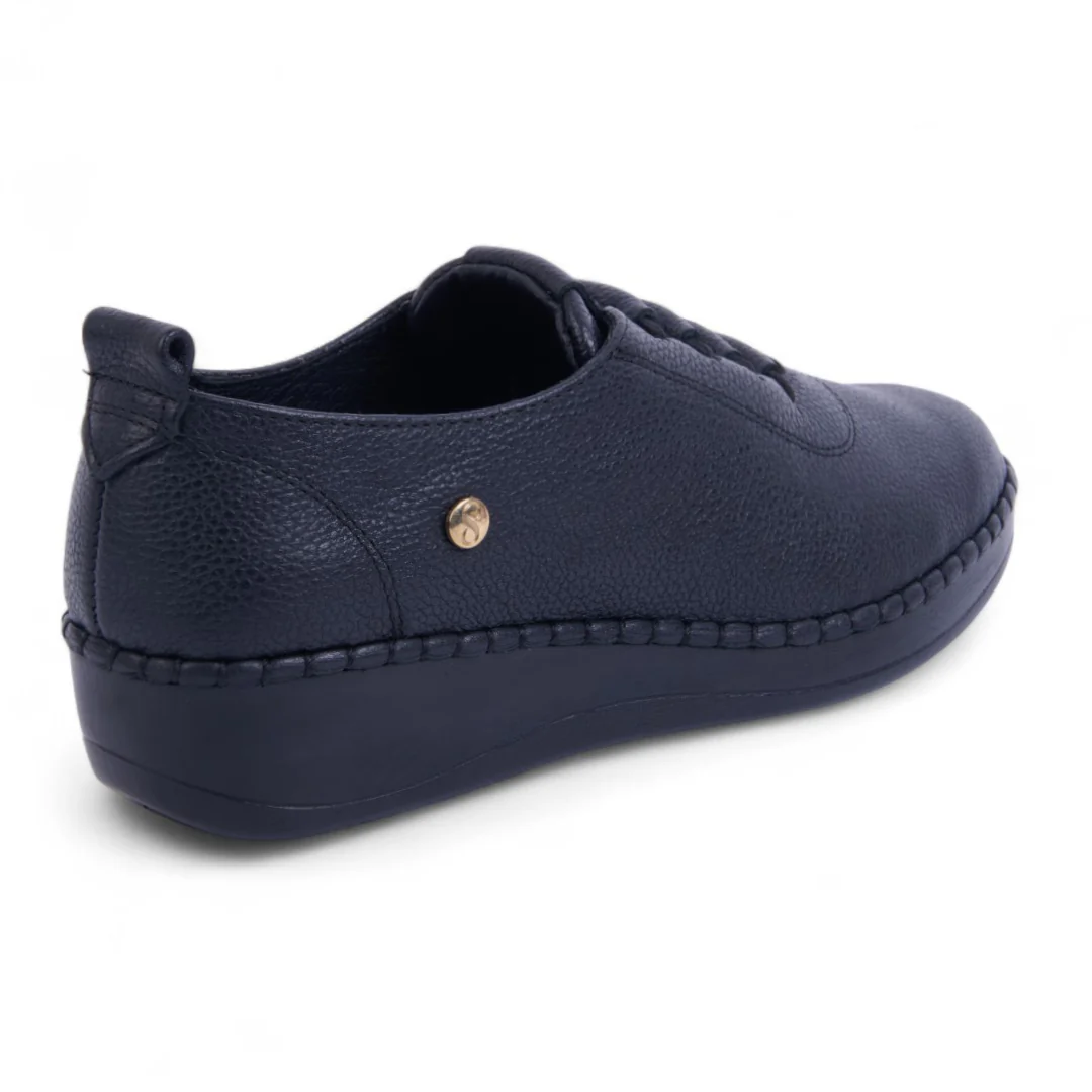 TENIS PLATAFORMA NEGRO CINTAS 08329 - Image 3