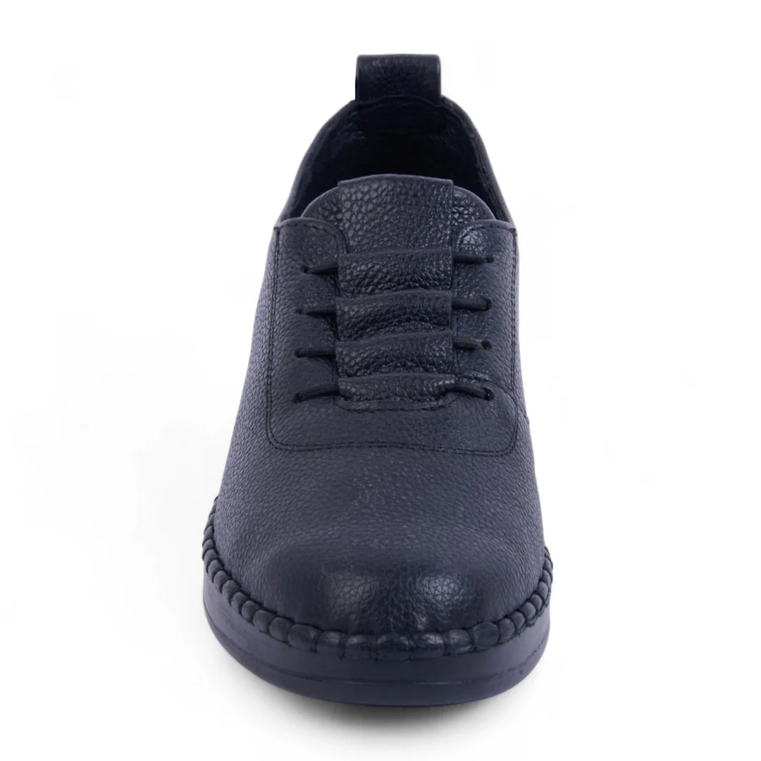 TENIS PLATAFORMA NEGRO CINTAS 08329 - Image 4