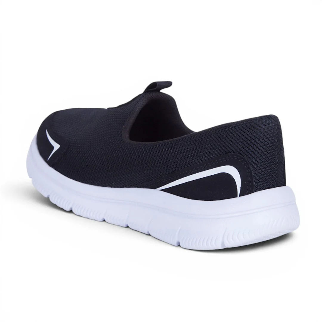 TENIS SLIP ON DE PISO NEGRO 32556 - Image 4