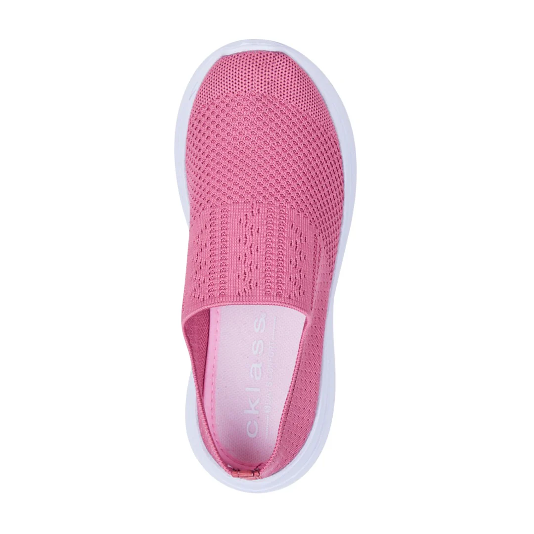 TENIS SLIP ON TEXTIL ROSA 32558 - Image 6