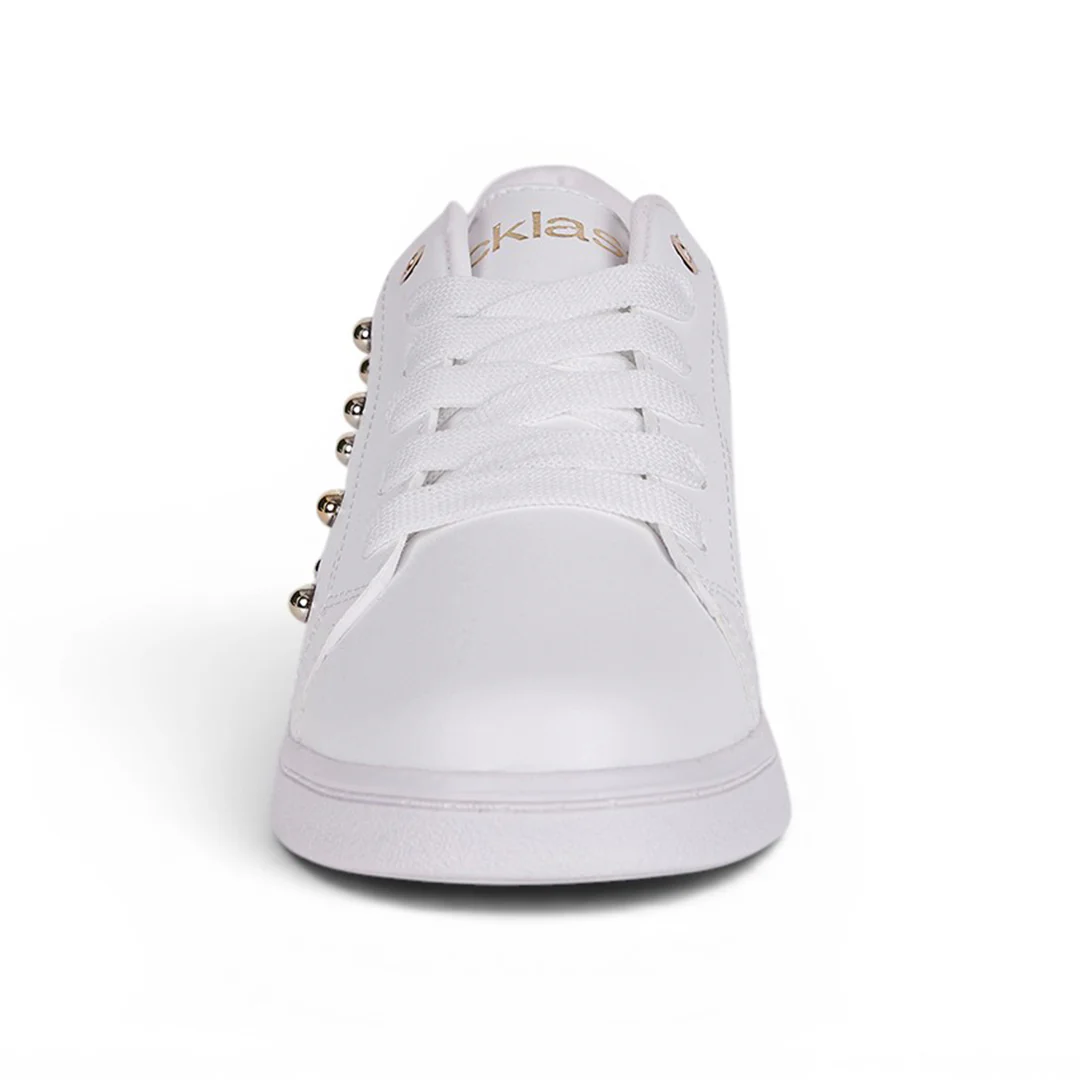 TENIS TRENDY CON ESTOPEROLES BLANCO 02290 - Image 3