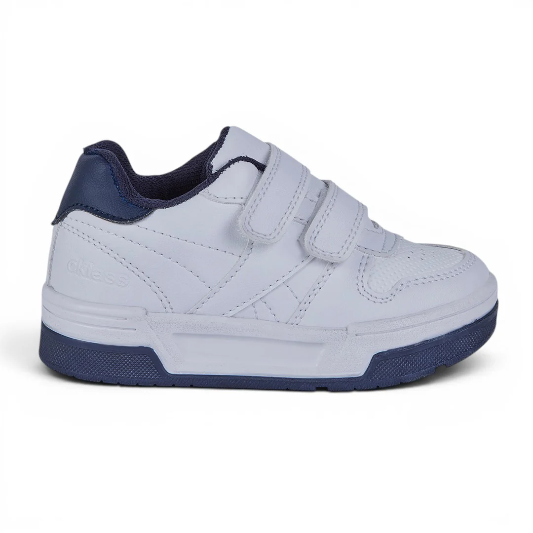 TENIS TRIPLE CONTACTEL DETALLE AZUL BLANCO 72235 - Image 2