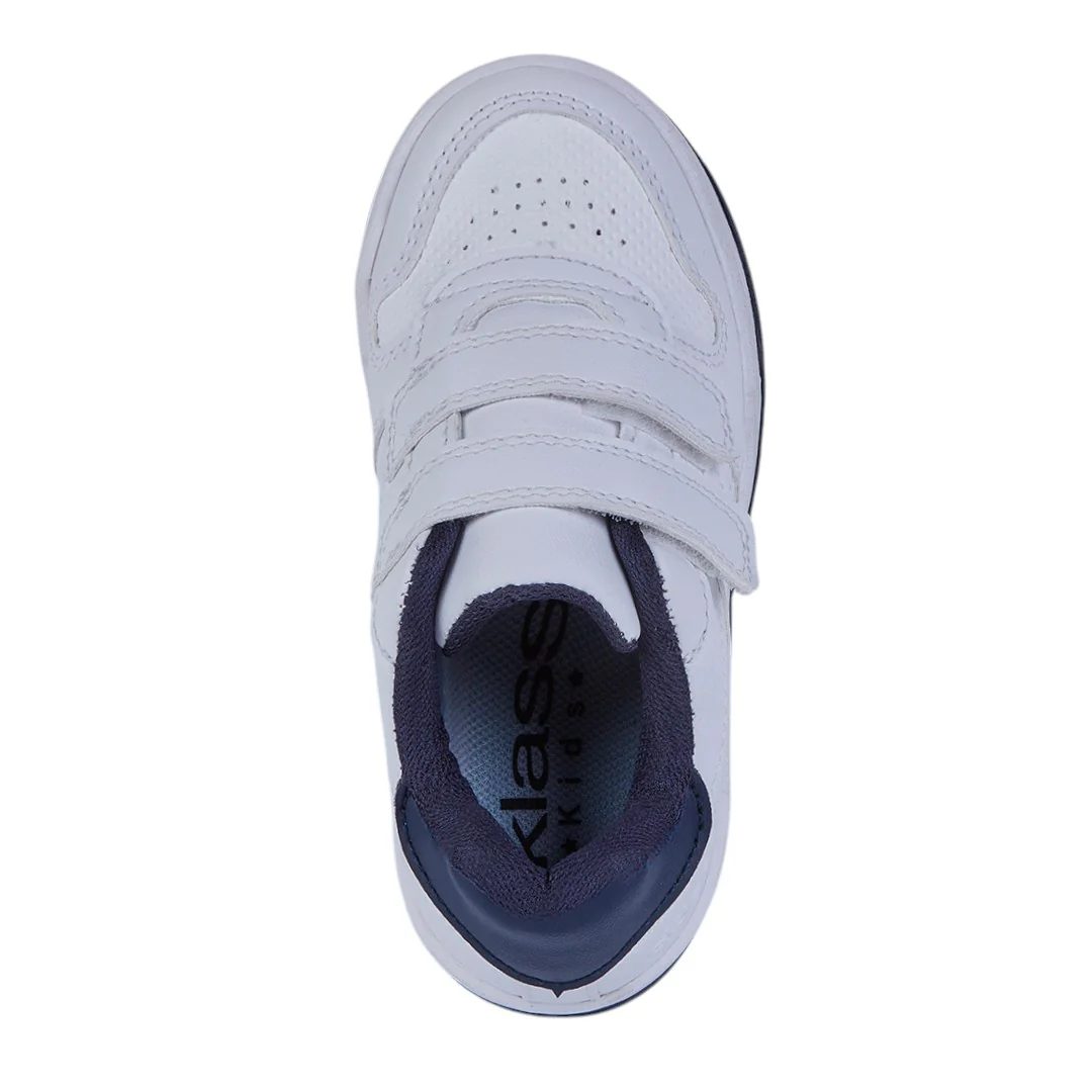 TENIS TRIPLE CONTACTEL DETALLE AZUL BLANCO 72235 - Image 4