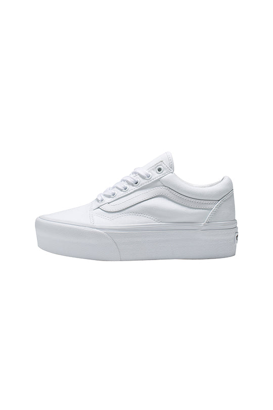 TENIS VANS BLANCOS PLATAFORMA 4CM 61694 - Image 2