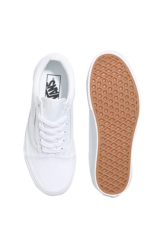 TENIS VANS BLANCOS PLATAFORMA 4CM 61694 - Image 4
