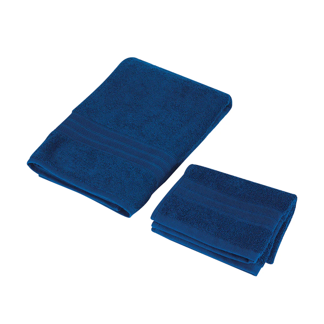 TOALLA DE MEDIO BAÑO AZUL 80392
