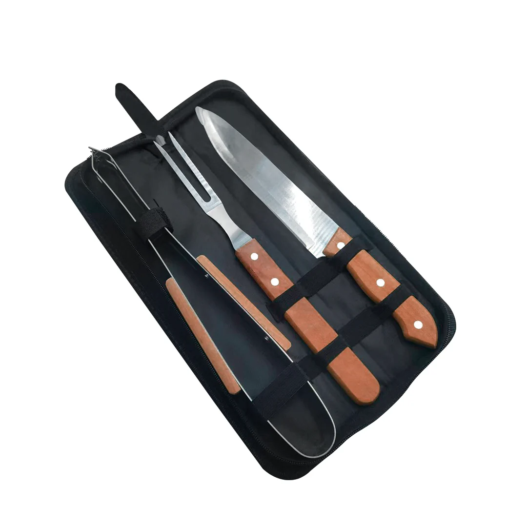 UTENSILIOS PARA PARRILLA CAFÉ 81928