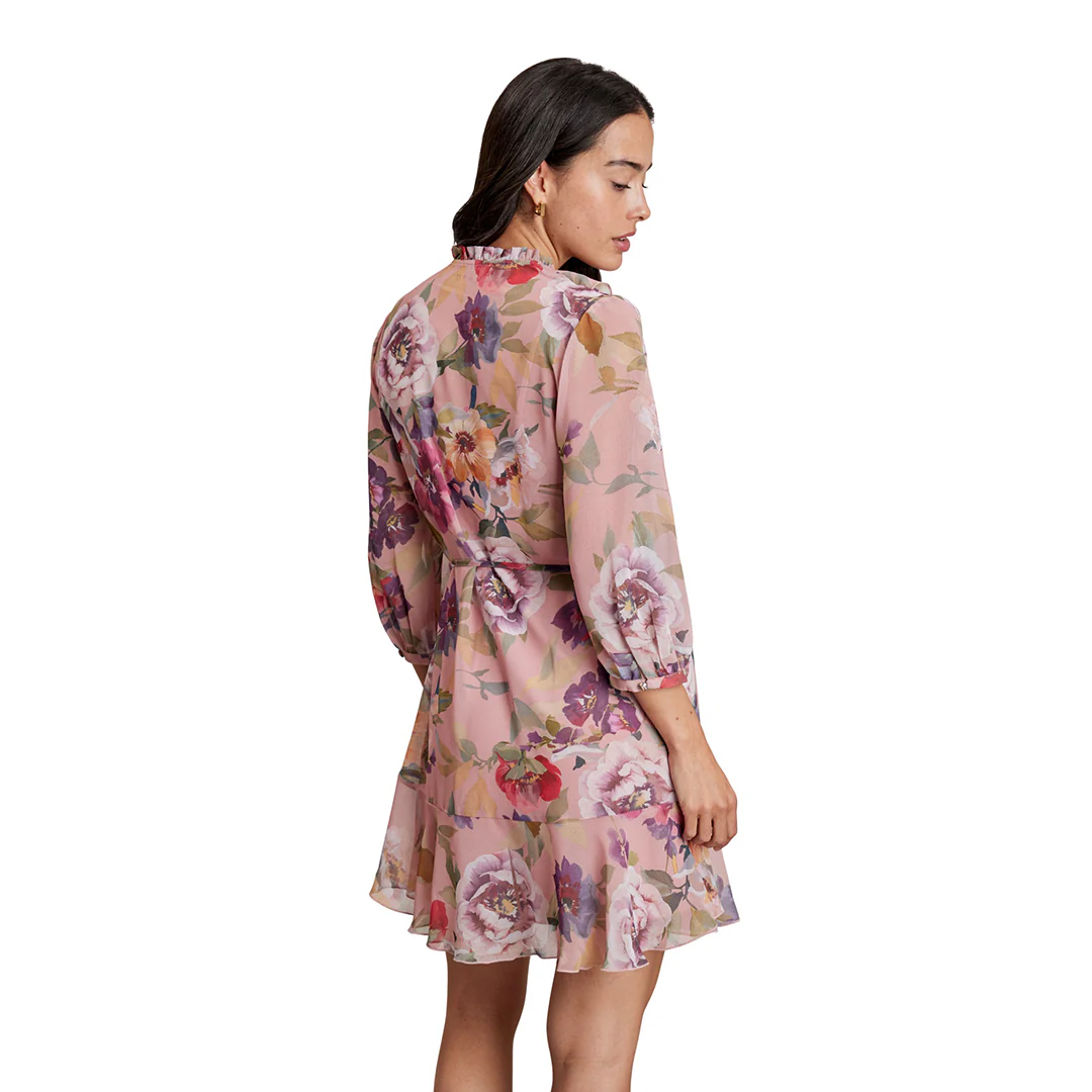 VESTIDO MULTICOLOR BOHEMIO CON FORRO 93655 - Image 2