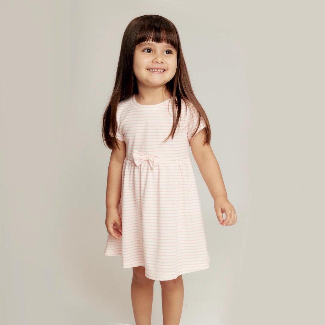 VESTIDO MULTICOLOR DE LÍNEAS 92063 - Image 2