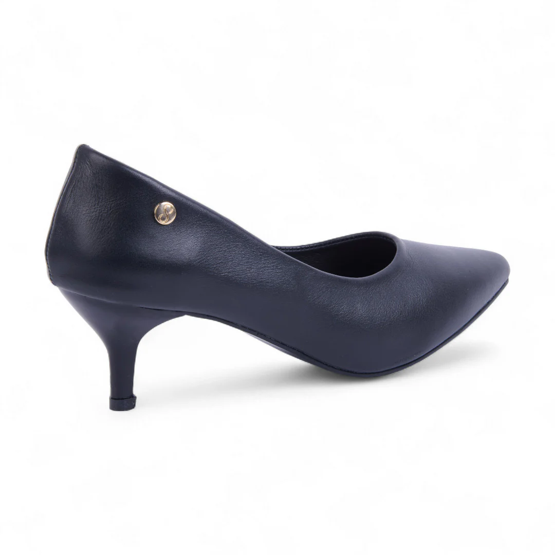ZAPATILLA DE TACÓN NEGRO PUNTAL 28434 - Image 3