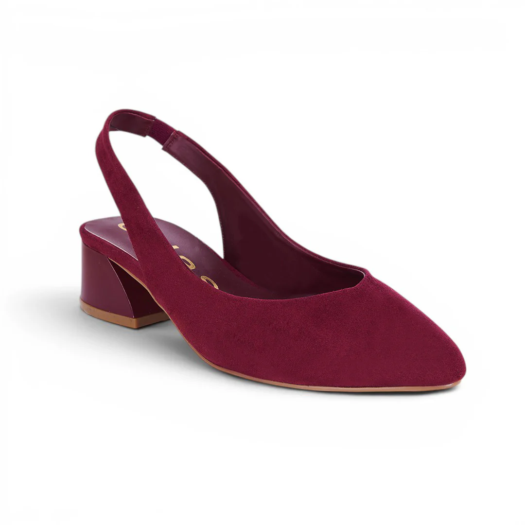 ZAPATILLA DESTALONADA LISA TINTO 10228