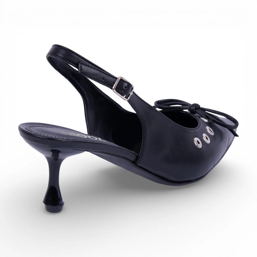 ZAPATILLA PUNTAL DESTALONADA NEGRO 24155 - Image 4