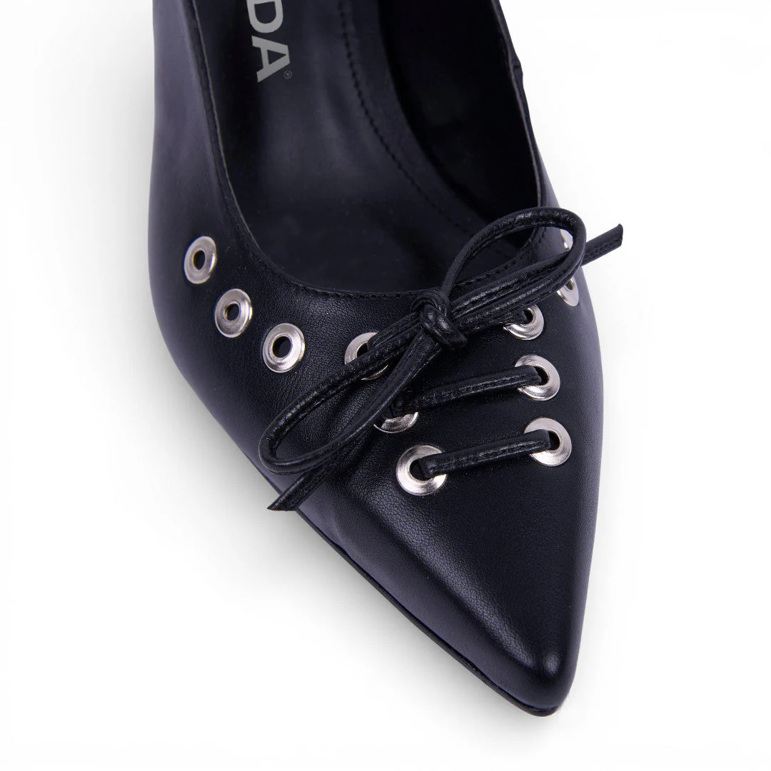 ZAPATILLA PUNTAL DESTALONADA NEGRO 24155 - Image 6