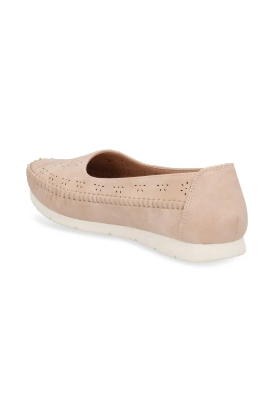 ZAPATO BEIGE CON PERFORADO 71231 - Image 3