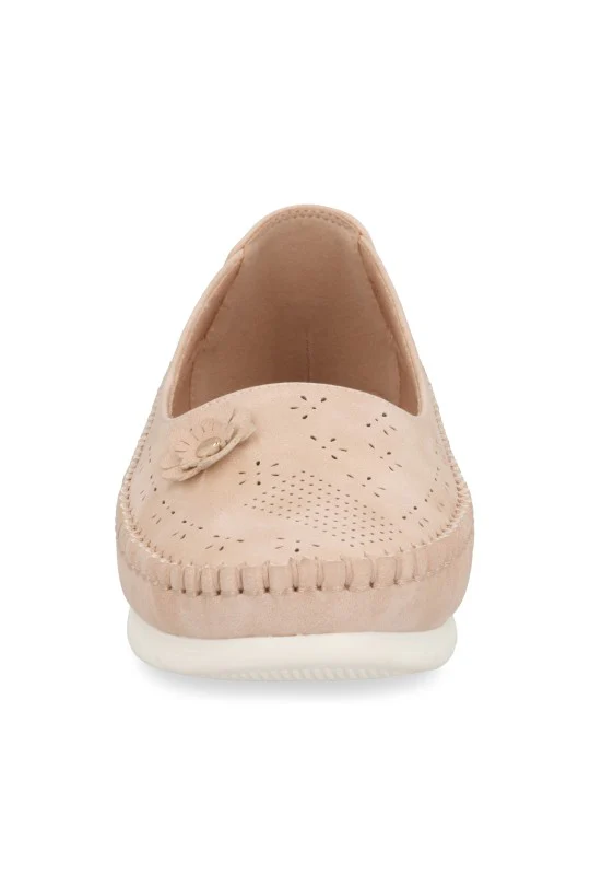 ZAPATO BEIGE CON PERFORADO 71231 - Image 5