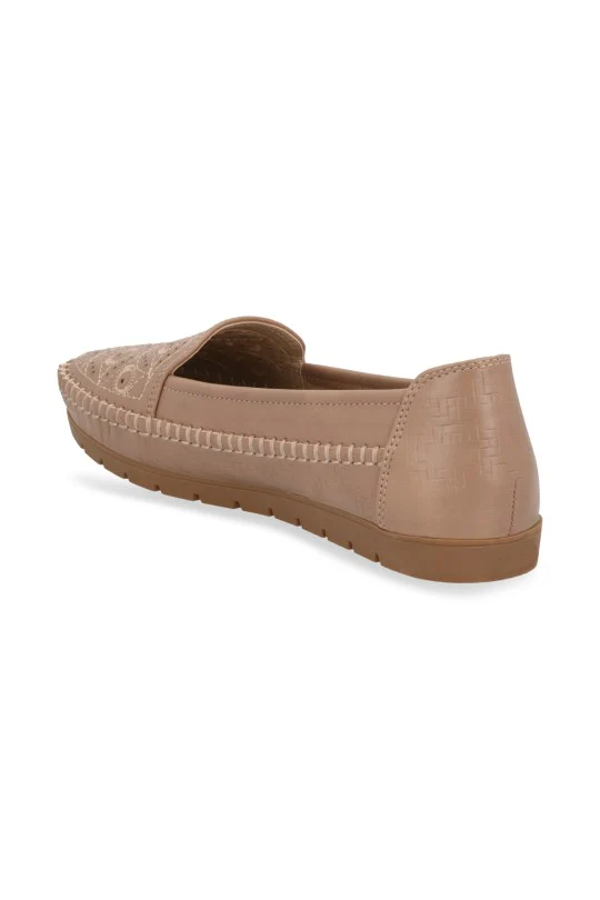 ZAPATO BEIGE CON PERFORADO 71234 - Image 4