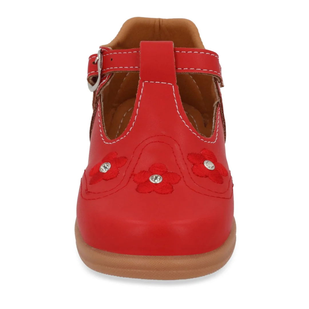 ZAPATO CASUAL BLANCO Y ROJO CON ADORNO DUO 700 - Image 11