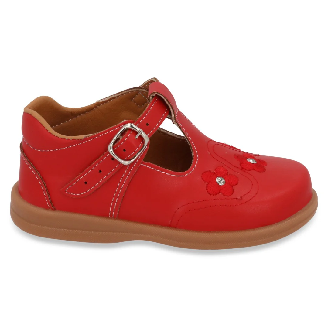 ZAPATO CASUAL BLANCO Y ROJO CON ADORNO DUO 700 - Image 9