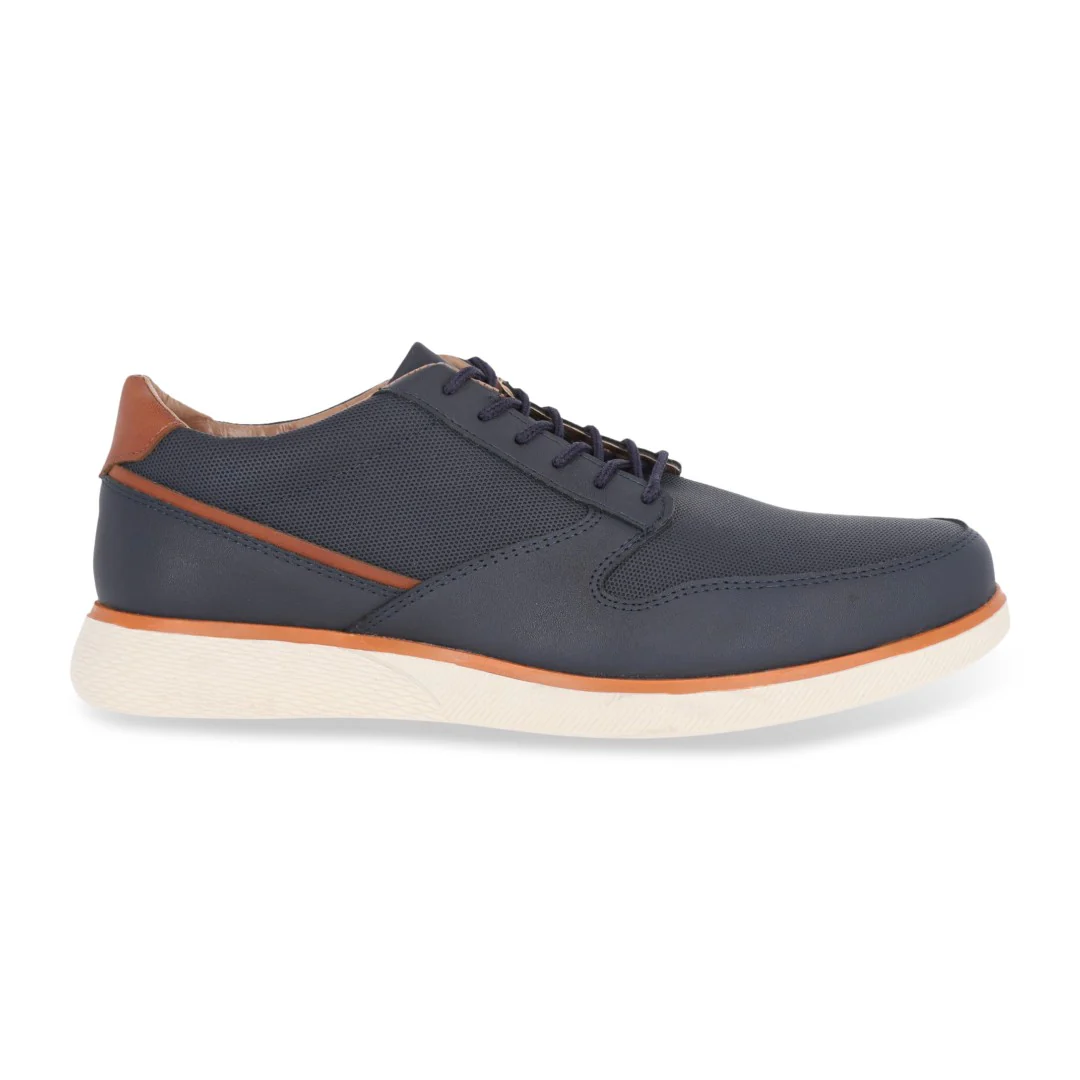 ZAPATO CHOCLO DE PISO CABALLERO MARINO SINTÉTICO 09738 - Image 2