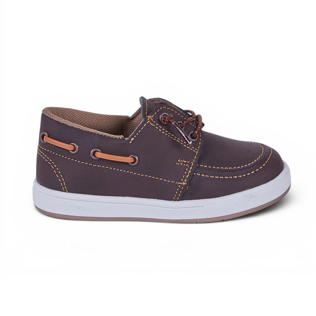 ZAPATO CON AGUJETAS CAFÉ 07744 - Image 2