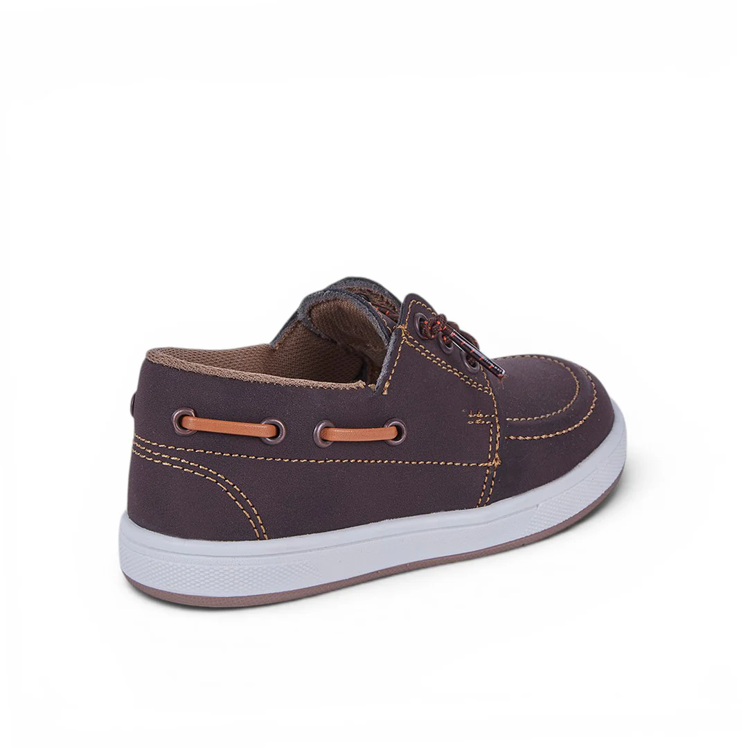 ZAPATO CON AGUJETAS CAFÉ 07744 - Image 3