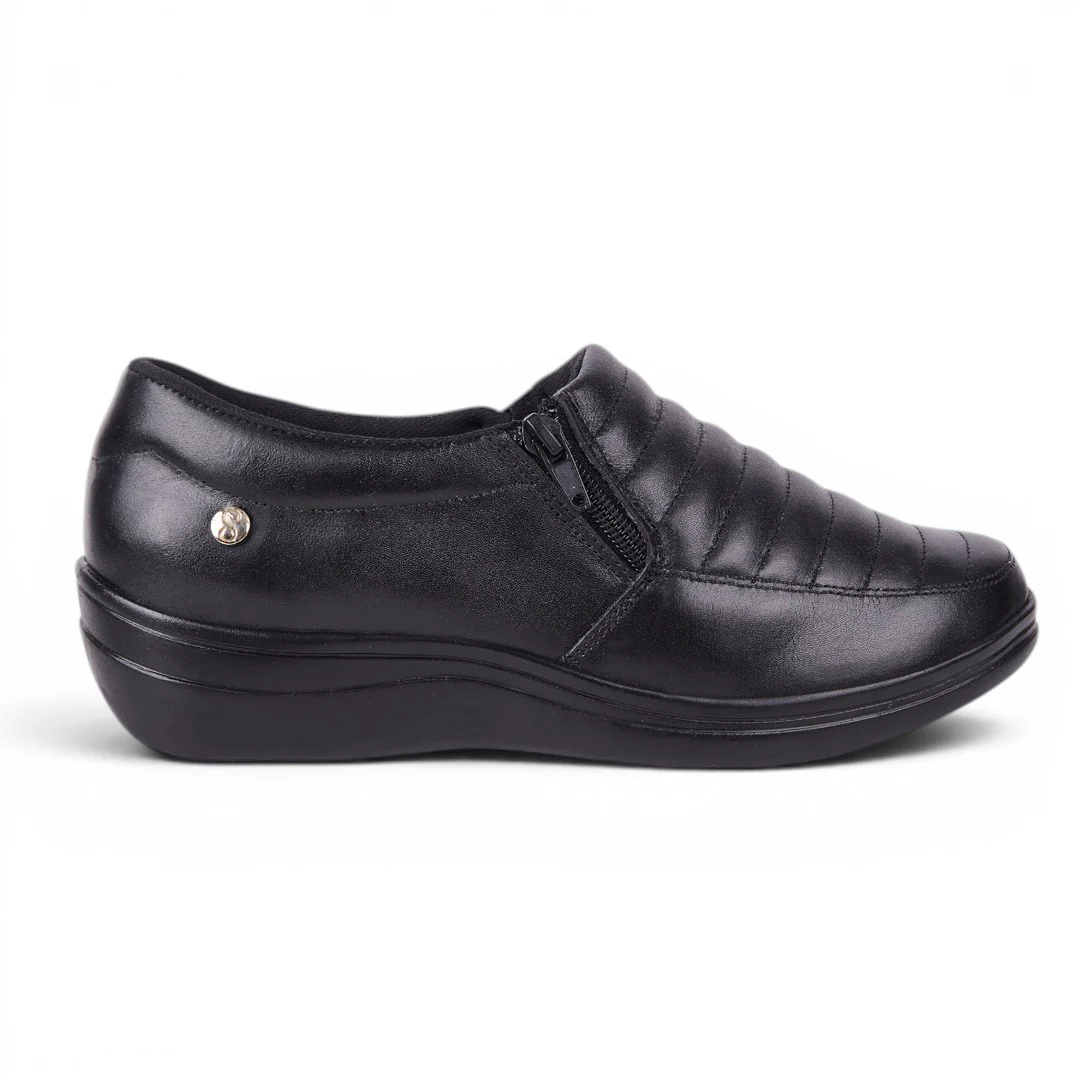 ZAPATO CONFORT DE PISO NEGRO 08212 - Image 2