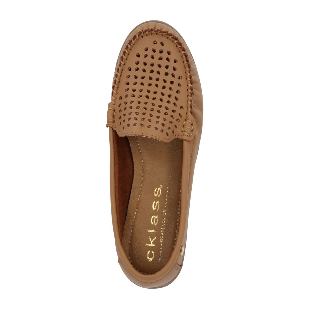 ZAPATO DE PISO MUJER CORTE LÁSER MIEL 03690 - Image 5